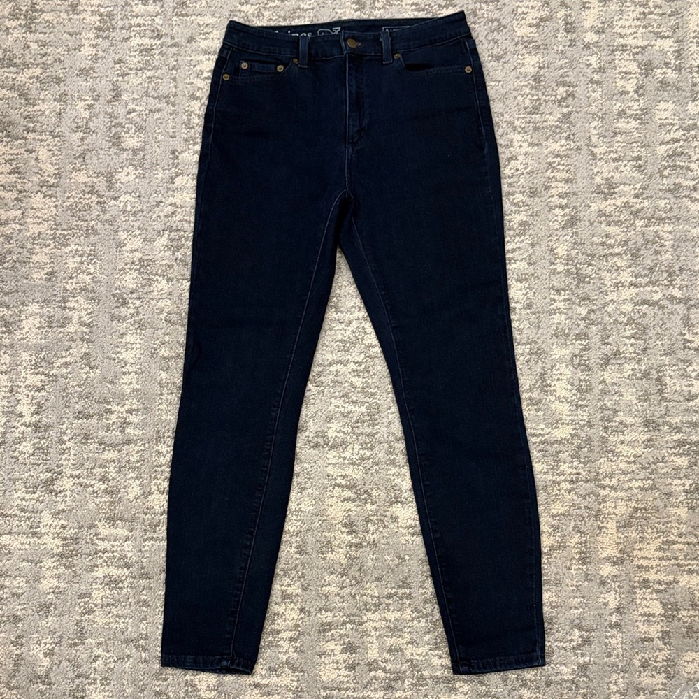 Vineyard Vines Navy Skinny Jeans